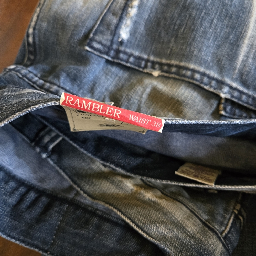 PRPS Rambler Skinny Fit Low Front Rise Button Fly Japanese Selvedge Jeans Sz 38 - Picture 15 of 16